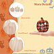 Olycraft 12pcs 3 style halloween thème fournitures décoratives en bois inachevé DIY-OC0004-14-3