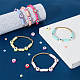 SUNNYCLUE DIY Heishi Bracelet with Evil Eye Making Kit DIY-SC0018-96-5