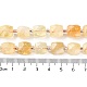 Chapelets de perles de citrine naturelle G-B065-A11-5