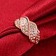 Los anillos de dedo de bronce Checa rhinestone para las mujeres exquisitas RJEW-BB02138-7-4