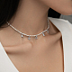 Женское ожерелье с подвеской в виде ангела из натурального пресноводного жемчуга UA8074-4