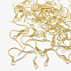 Brass Earring Hooks KK-N200-094-2