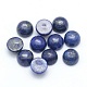 Natural Lapis Lazuli Cabochons G-P393-R11-8MM-1