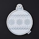 Рождественская тема кулон с лампочкой силиконовые Молды DIY-M045-26B-2