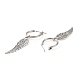 5 Pairs 5 Styles Tibetan Style Alloy Wing Earrings Sets EJEW-JE04455-4