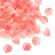 Прозрачные шапочки из стеклянных бусин GLAA-B028-01I-1