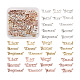 Fashewelry 3 juegos 3 estilos accesorios colgantes de joyería de aleación de zinc FIND-FW0001-05-1