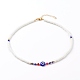 Heishi Perlenketten aus Fimo NJEW-JN03439-02-1