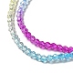 Fili di perle di vetro di colore sfumato trasparente GLAA-H021-01A-16-3