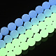 Synthetic Luminous Stone Beads Strands G-T129-12E-4