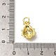 Кулоны с эмалью из латуни с прозрачным кубическим цирконием KK-M297-06G-3