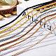 パンダホール5mmツイストコードトリム  家の装飾のための3プライポリエステルコード光沢のあるビスコースコード装飾的なより糸コードロープストリング  衣装を飾る  クリスマスバッグ巾着（59フィート  ナバホホワイト） OCOR-WH0033-17A-5