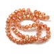 Imitation Jade Glass Beads Strands GLAA-P058-03A-07-2