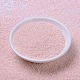 MIYUKIラウンドロカイユビーズ  日本製シードビーズ  11/0  （rr427)不透明な淡いピンクの光沢  2x1.3mm  穴：0.8mm  約1111個/10g X-SEED-G007-RR0427-2
