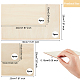OLYCRAFT 12Pack Wooden Sheet 4-Size Basswood Sheets Thin Unfinished Plywood Wood Sheets Unfinished Wood Boards for DIY Painting Engraving Model Making Projects DIY-OC0009-19-2
