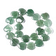 Natürlichen grünen Aventurin Perlen Stränge G-N0326-70-2
