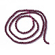 Natural Garnet Beads Strands G-F596-03-2mm-2