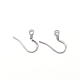 Danlingjewelry 304 crochets de boucle d'oreille en acier inoxydable STAS-DL0001-05P-1