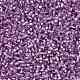 シリンダーシードビーズ  銀並ぶ  丸い穴  均一サイズ  暗紫色  2x1.5mm  穴：0.8mm  約40000個/袋  約450 G /袋 SEED-H001-G20-4