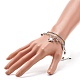 Étoile de mer & tortue & cauris forme de coquille 304 ensemble de bracelets à breloques en acier inoxydable pour fille femmes BJEW-JB06984-5