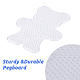 SUNNYCLUE Fuse Beads Pegboards Clear Animal Shape Plastic Pegboards Craft Tray Tweezers & Key Rings & Jump Rings for Kids DIY Craft Beads DIY-SC0010-76-4
