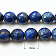 Natural Lapis Lazuli Beads Strands G-G059-18mm-1