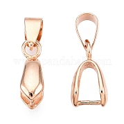 Держатели пончик из латуни KK-T034-01B-KCG