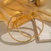 2 шт. Набор классических браслетов из нержавеющей стали 304 в двух стилях для женщин DB9635-2