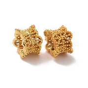 Экологичные латунные европейские бусины KK-D079-09G