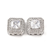Латунные микропаве из прозрачного кубического циркония KK-S389-29P