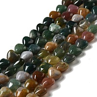 Natur Indien Achat Perlen Stränge G-B022-08B