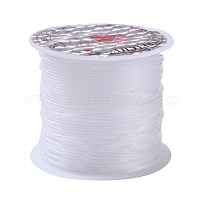 1 Roll Clear Nylon Wire, Fishing Line, Beading Thread, 0.4mm, about 43.74  yards(40m)/roll