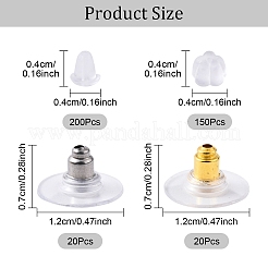 Гайки-ушки из пластика/латуни&nbsp;FIND-YW0007-22