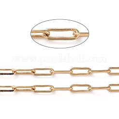 Паяные латунные цепочки для скрепок CHC-G005-03G