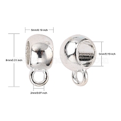 Staffe per tubi in lega in stile tibetano&nbsp;LS-TIBEP-LFH251Y-S-FF