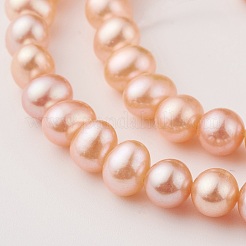 Нити из натурального культивированного пресноводного жемчуга PEAR-G007-09