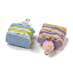 Кулоны из пищевой смолы RESI-E054-01P