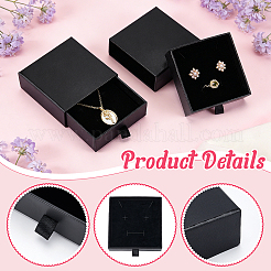 Cajas de papel para cajones de joyería&nbsp;LS-CON-WH0085-203A