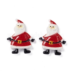 Cabujones de resina opaca con motivos navideños&nbsp;CRES-P022-14