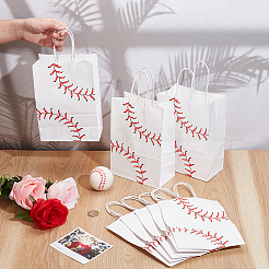 Прямоугольные бумажные подарочные пакеты с ручкой&nbsp;ABAG-WH20001-11