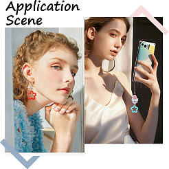 100 шт. Непрозрачные акриловые подвески MACR-SP0001-92