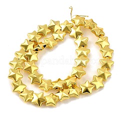 Стеклянные бусины с гальваническим покрытием &nbsp;EGLA-V001-03C