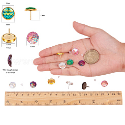 Fabrication de boucles d'oreilles DIY&nbsp;DIY-SC0003-75