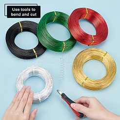 Круглый анодированный алюминиевый провод&nbsp;AW-BC0007-1.0mm-03