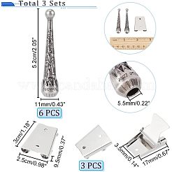 3 шт. железная застежка для галстука-боло FIND-NB0003-23