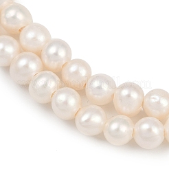 Нити из натурального культивированного пресноводного жемчуга PEAR-I007-07O-13