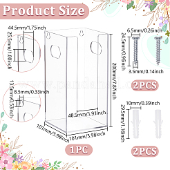 Акриловые одноразовые бумажные держатели для стаканчиков&nbsp;AJEW-WH0248-889