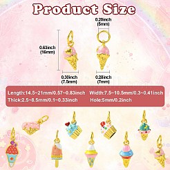 9шт 9 стиля подвески из сплава с эмалью&nbsp;FIND-CJ0005-17