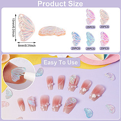 Кабошоны из смолы 125шт 5 цветов&nbsp;MRMJ-TA0001-34