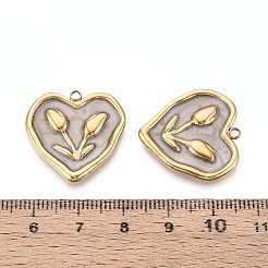 Подвески из нержавеющей стали 304 и эмали&nbsp;STAS-T068-82A